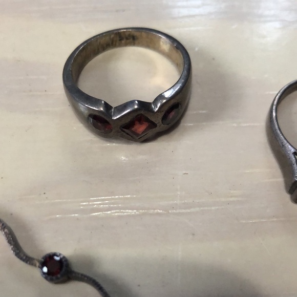 STERLING SILVER jewelry lot 925 - Picture 8 of 9